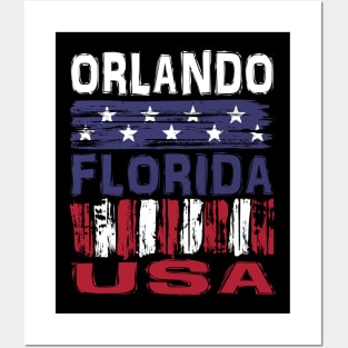 Orlando Florida USA T-Shirt Posters and Art